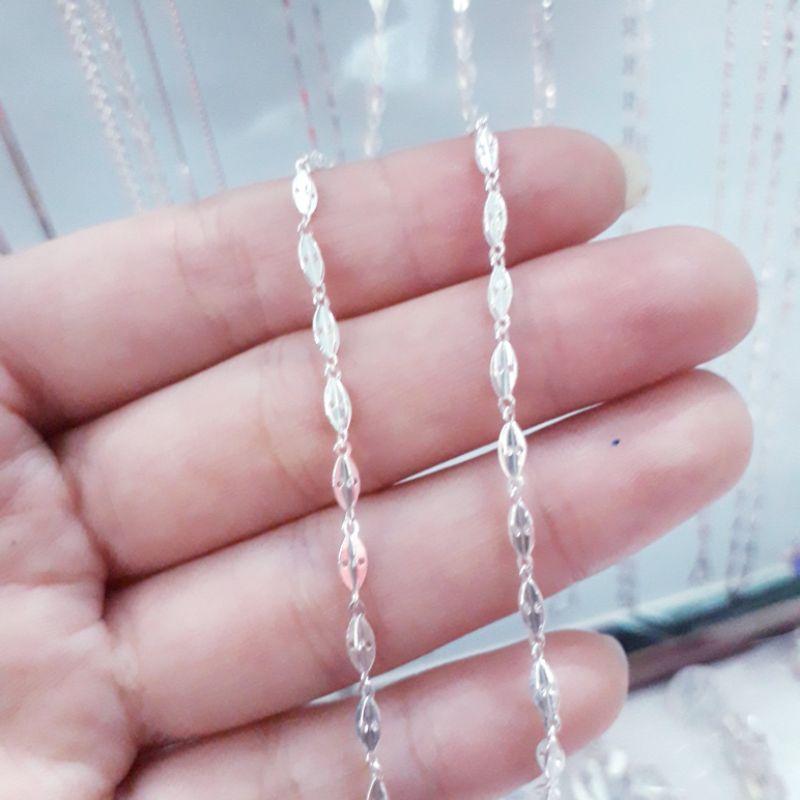 Dây chuyền Bạc Ý Cao Cấp 4 tấc