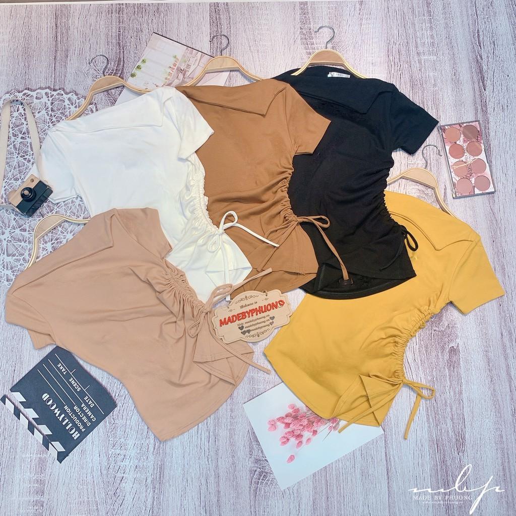 Áo thun rút sườn