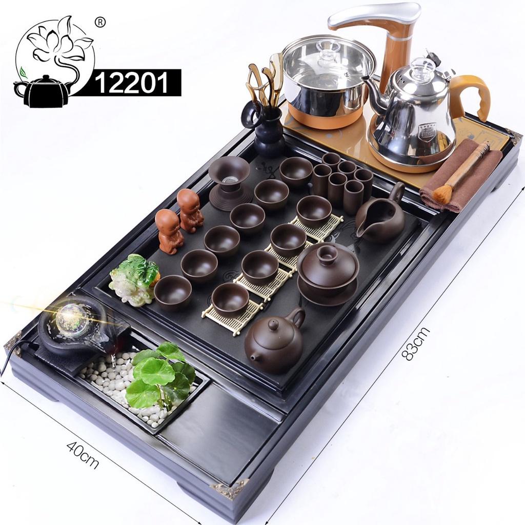 Bàn trà điện mã 122 gỗ thông - bàn trà điện thông minh đa năng - bảo hành 12 tháng - làm quà tặng, quà biếu lịch sự, sang trọng, ý nghĩa.