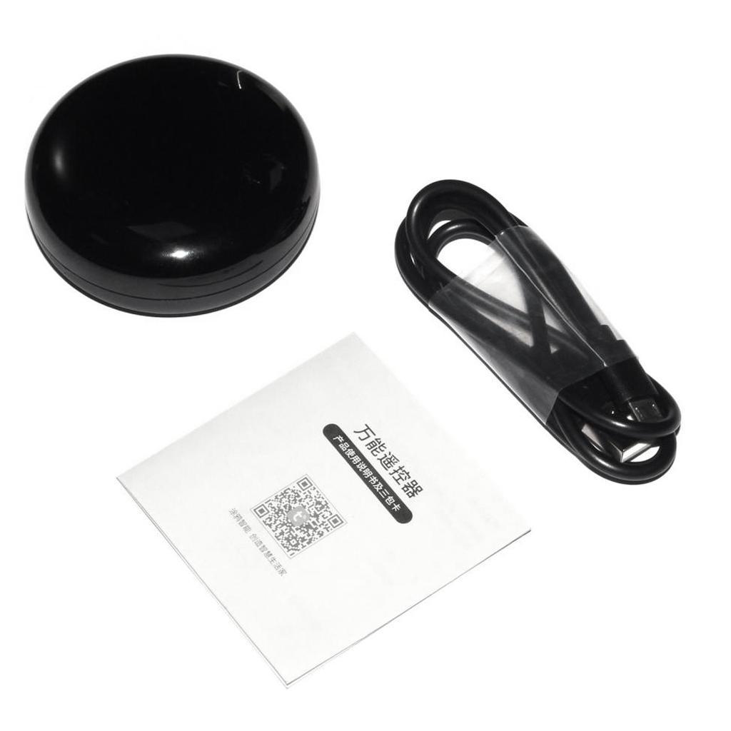 Black - ABS WiFi Remote Control Smart Infrared Voice Home for