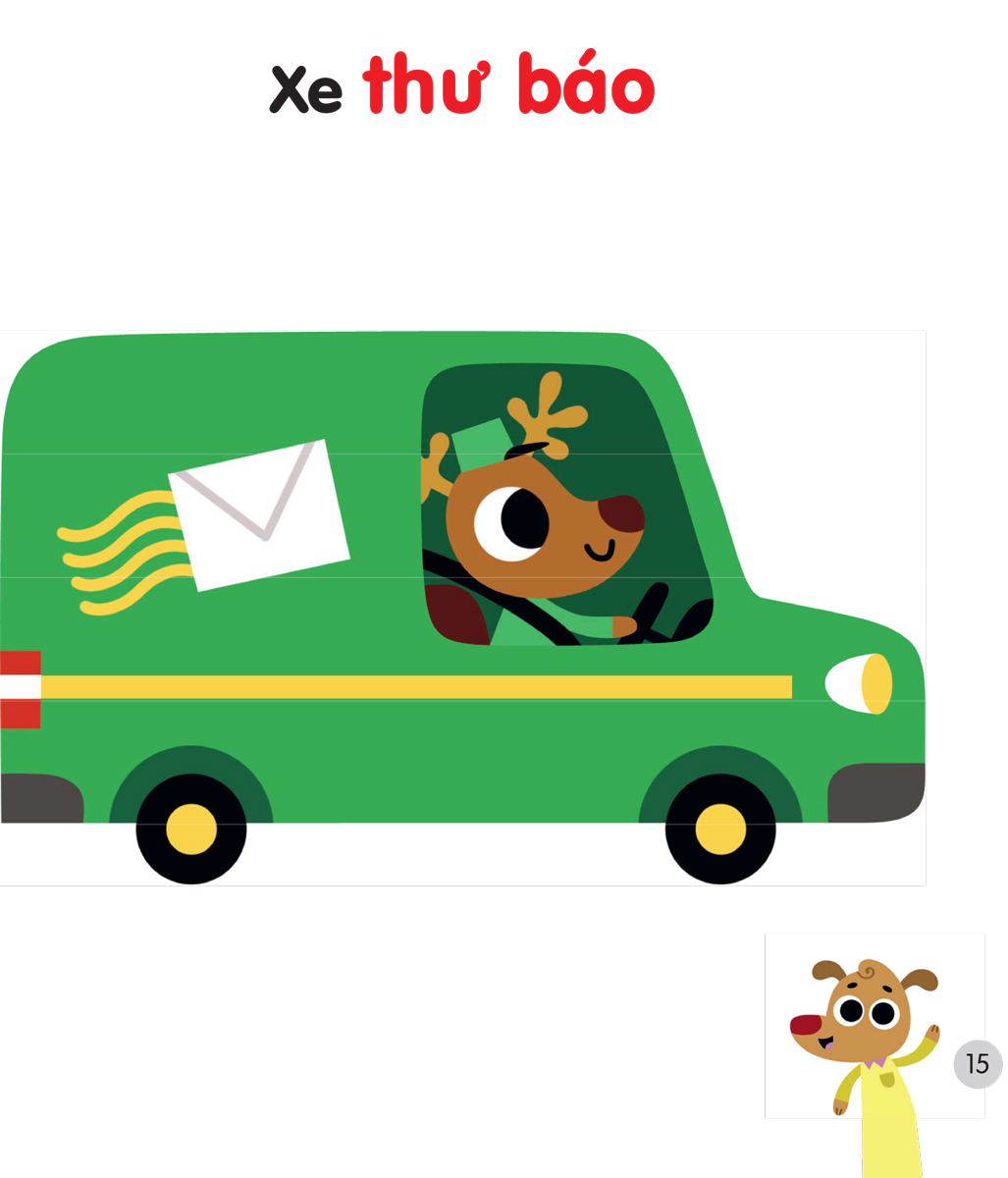 200 Từ Vựng Mẹ Cùng Con Học Nói - Các Phương Tiện Giao Thông Ngộ Nghĩnh _DTI