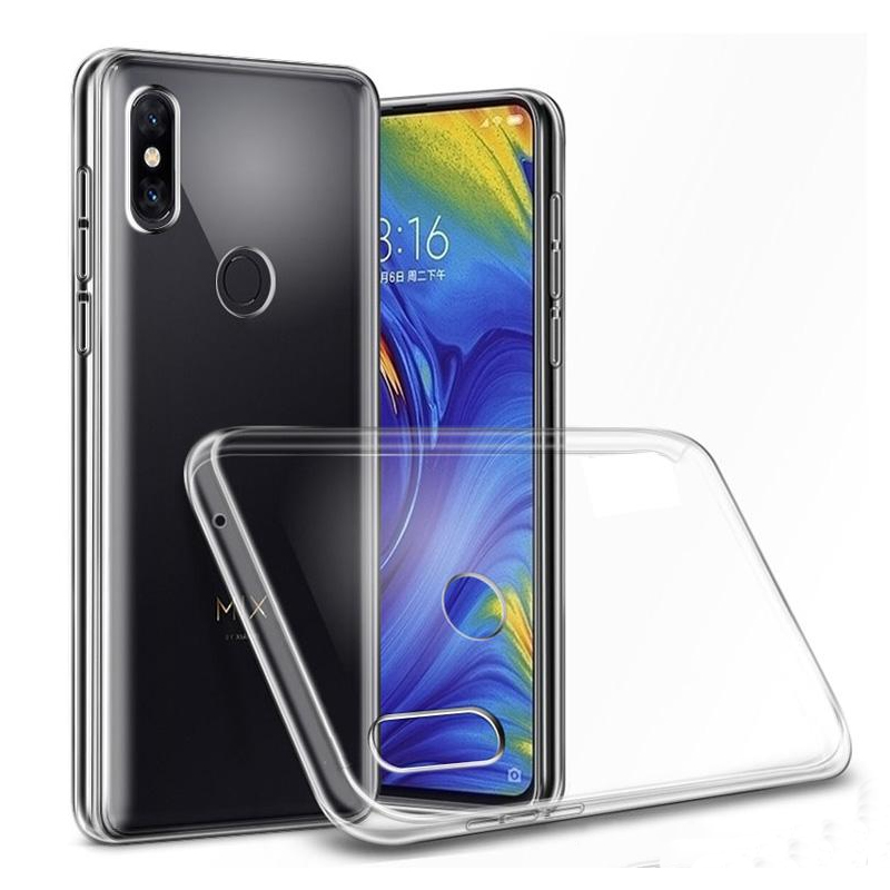 Ốp lưng dẻo dành cho XIaomi Mi Mix 3 Ultra Thin - Hàng chính hãng