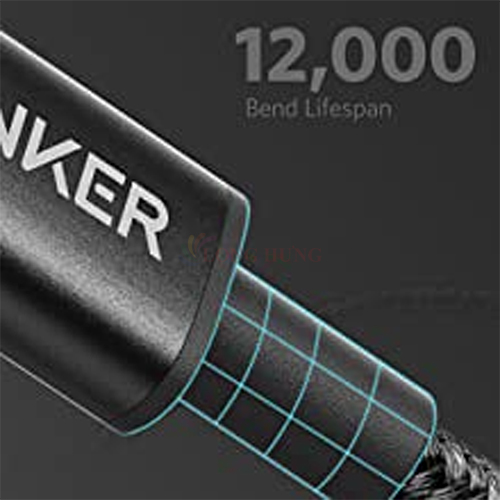 Cáp USB Type-C to Type-C Anker New Nylon 60W A8752/A8753 - Hàng chính hãng