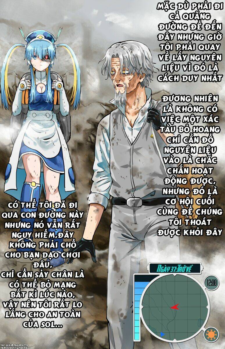 cùng cô người máy sinh tồn trên hành tinh bí ẩn chapter 37 1