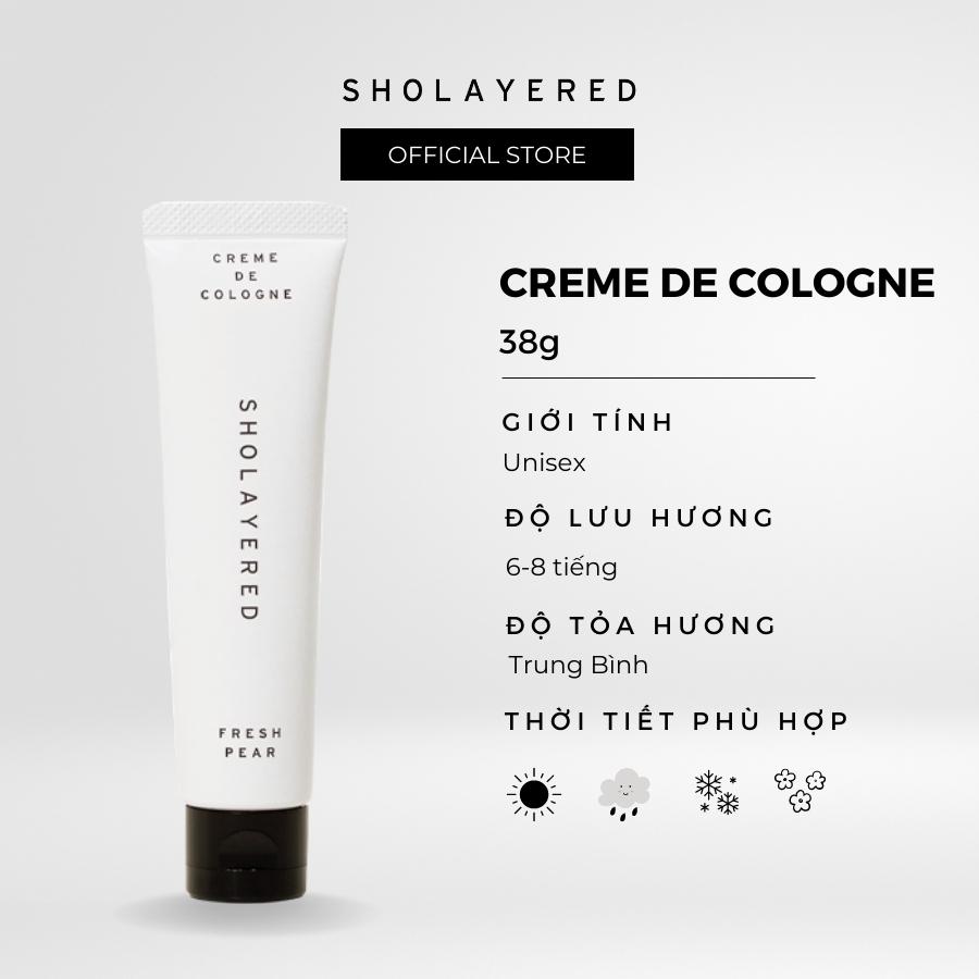 TUÝP KEM NƯỚC HOA CAO CẤP SHOLAYERED NHẬT BẢN EDC - SUGAR LYCHEE