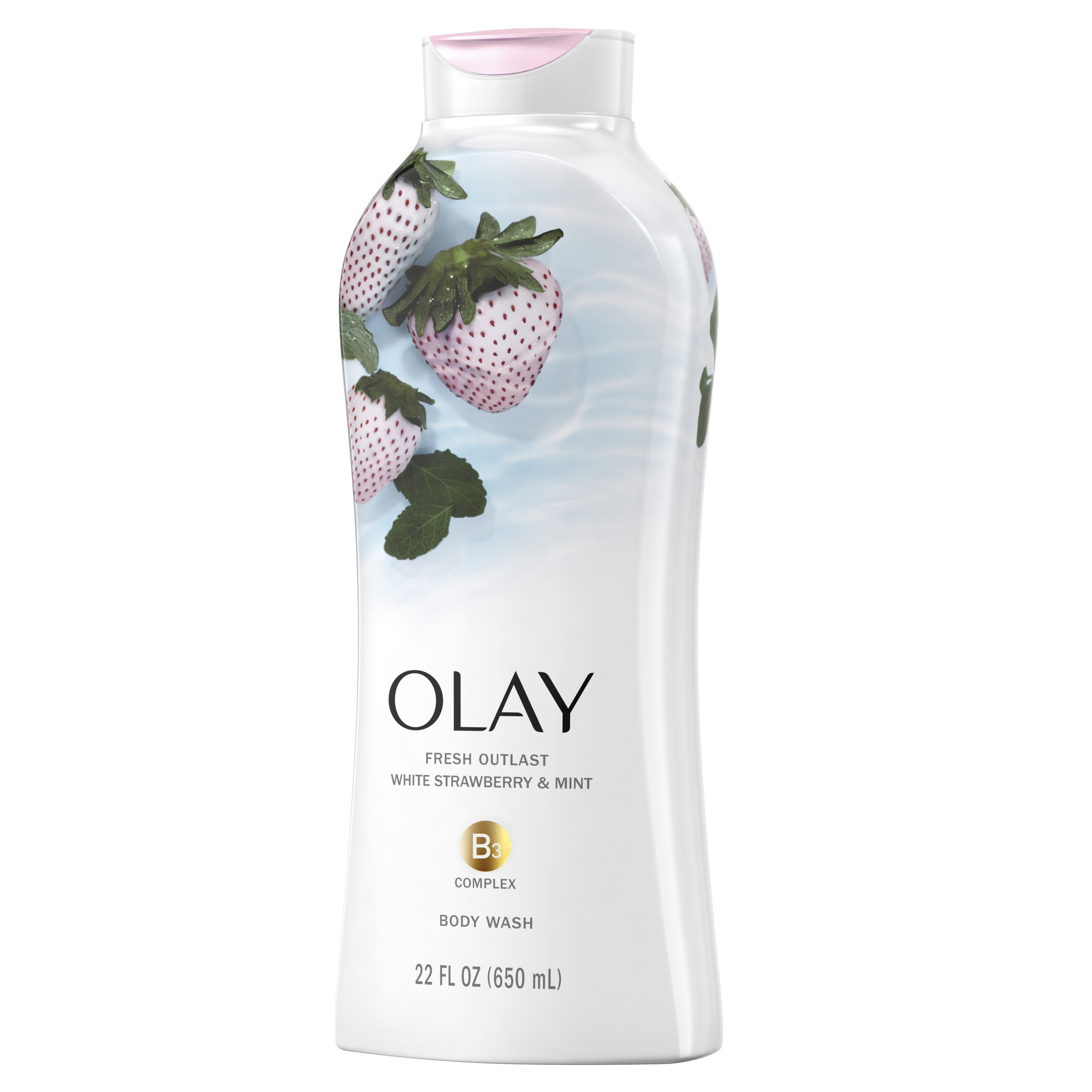 Sữa Tắm Olay Strawberry &amp; Mint 650ml ( new )