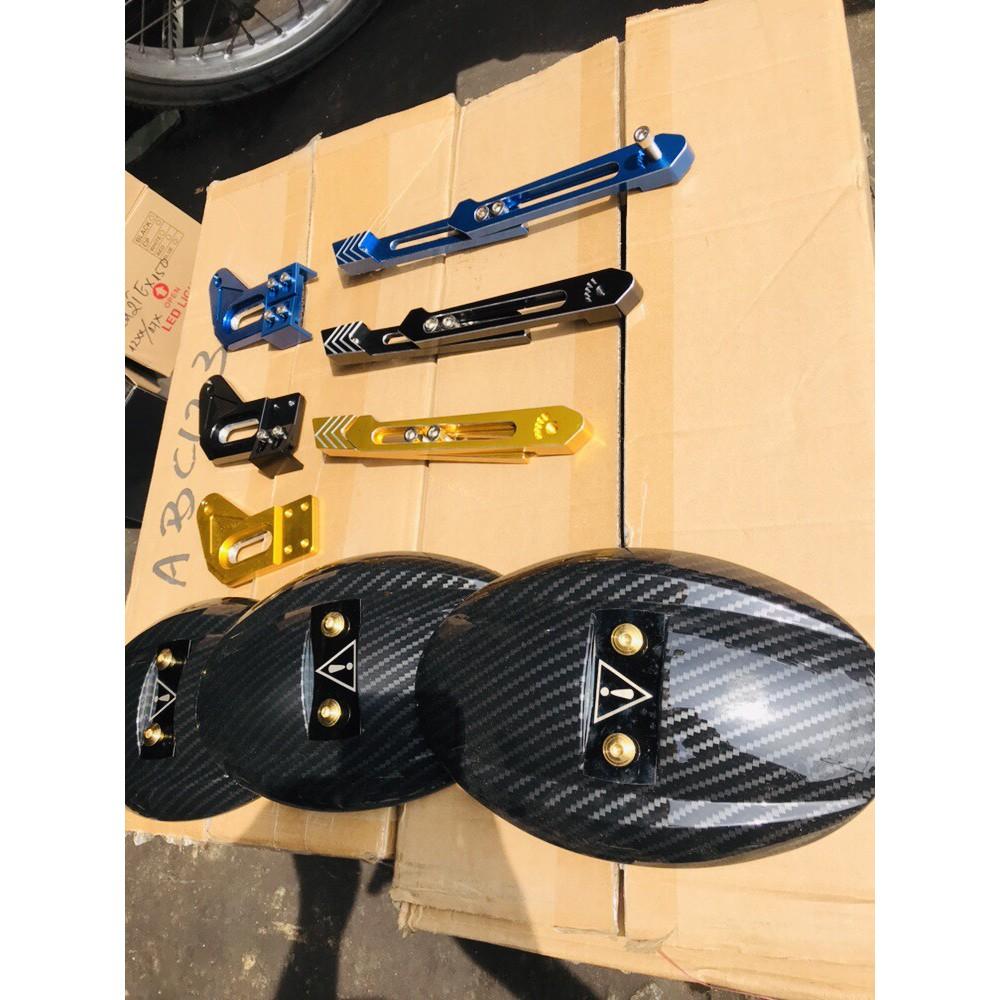 Dè chắn bùn carbon, bát cnc đa năng mọi dòng xe