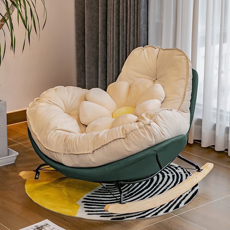 Ghế đu nằm ngủ, đọc sách đơn phong cách châu Âu Tundo dành cho bán công, phòng khách, phòng ngủ thoải mái