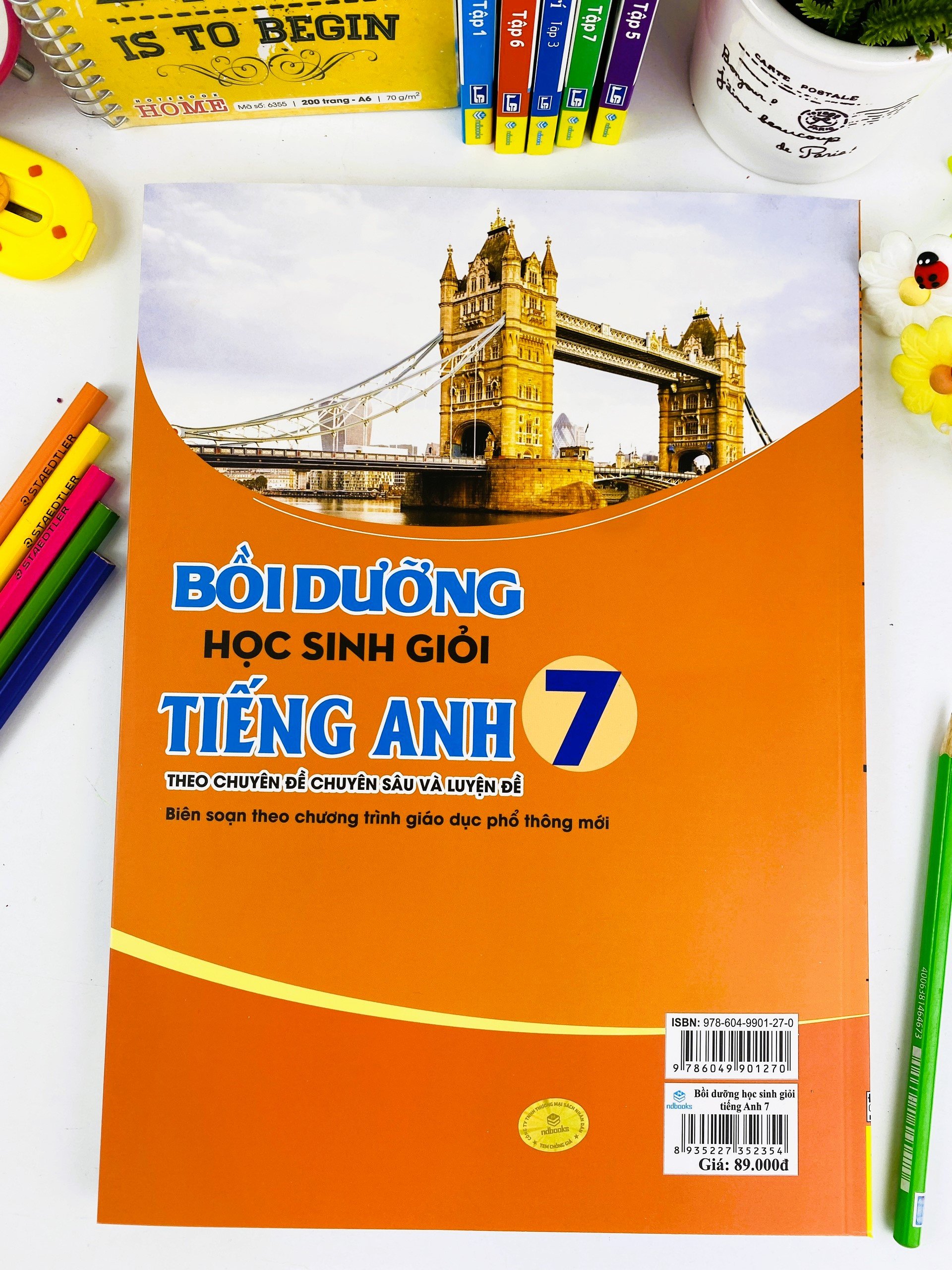 Sách - Bồi Dưỡng Học Sinh Giỏi Tiếng Anh Lớp 7 - Global Success( Theo Chuyên đề Chuyên sâu và Luyện đề ) - Ndbooks