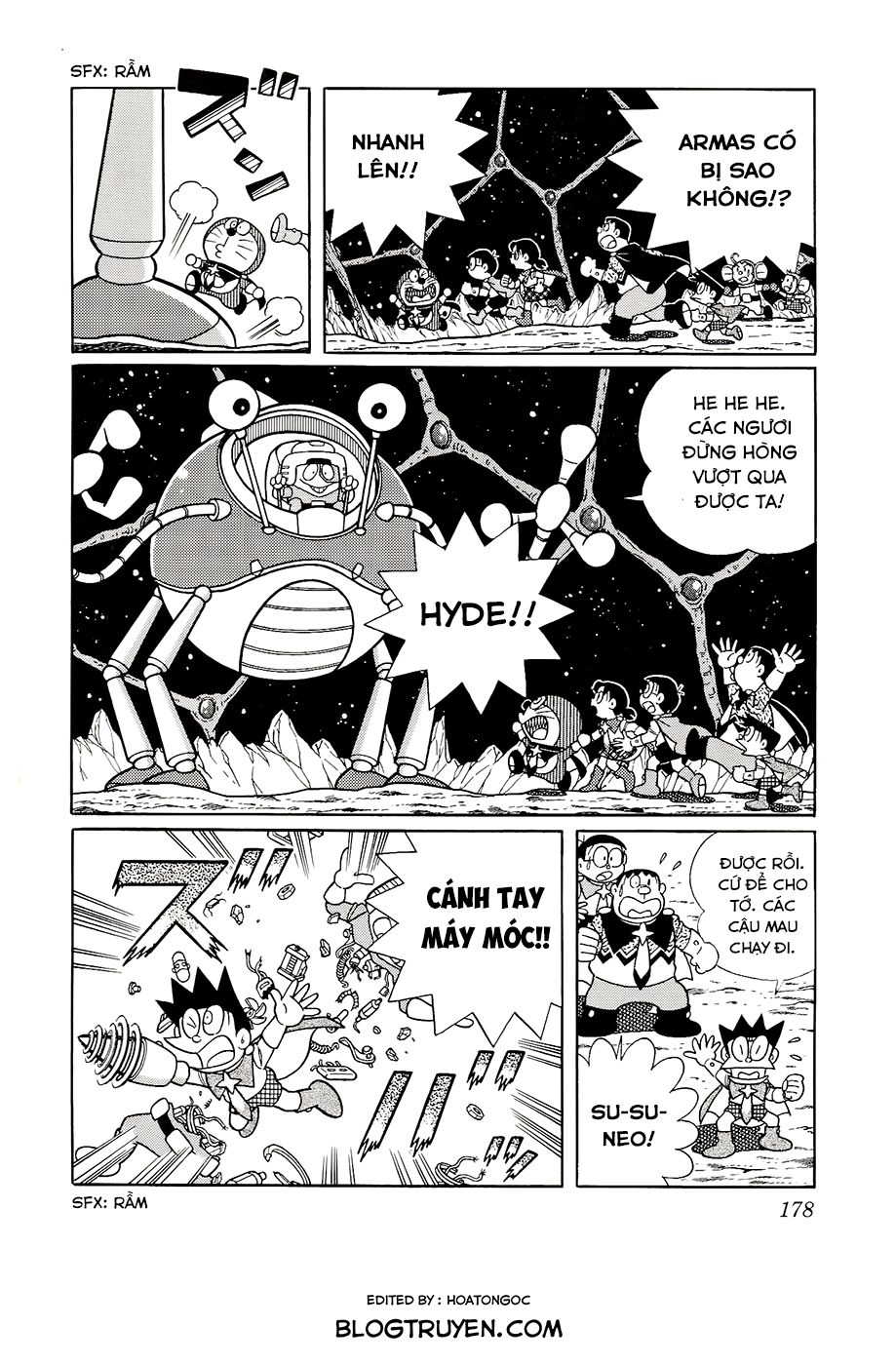 doraemon - nobita và những hiệp sĩ không gian chapter 8 14