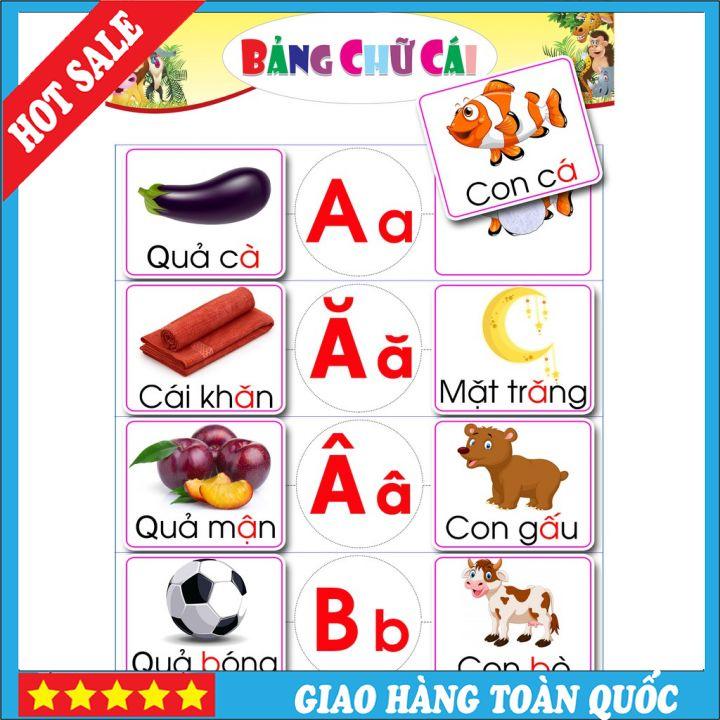 Monsi Edu Bộ Chữ Cái Tiếng Việt 29 Chữ Cái &amp; 11 Phụ âm Matching Book F77M2