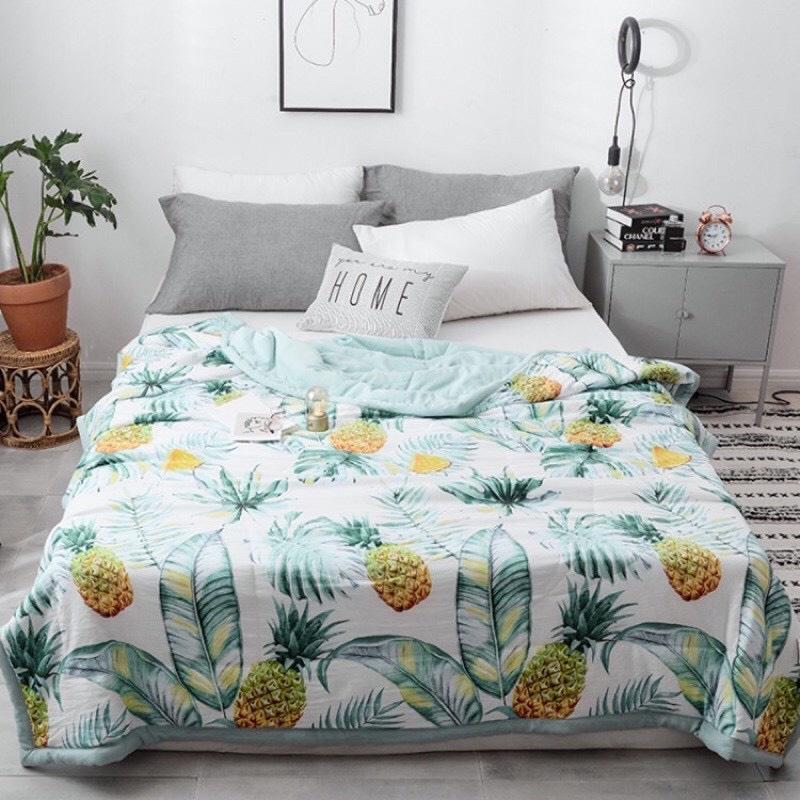 Chăn đũi hè thu mẫu mới 2x2m Chăn xuất Hàn