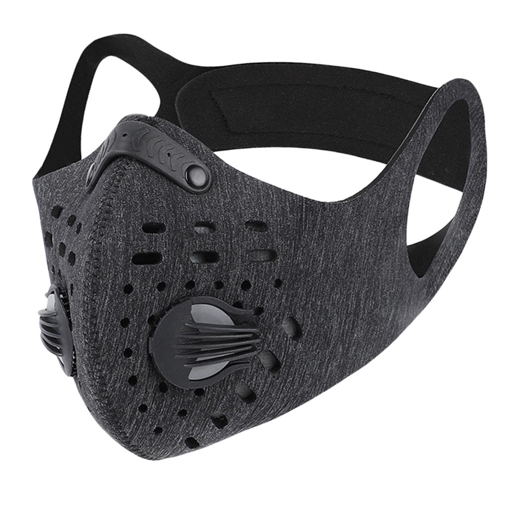 Motorcycle Cycling Half Face Mask with Filter Activated Carbon Mask