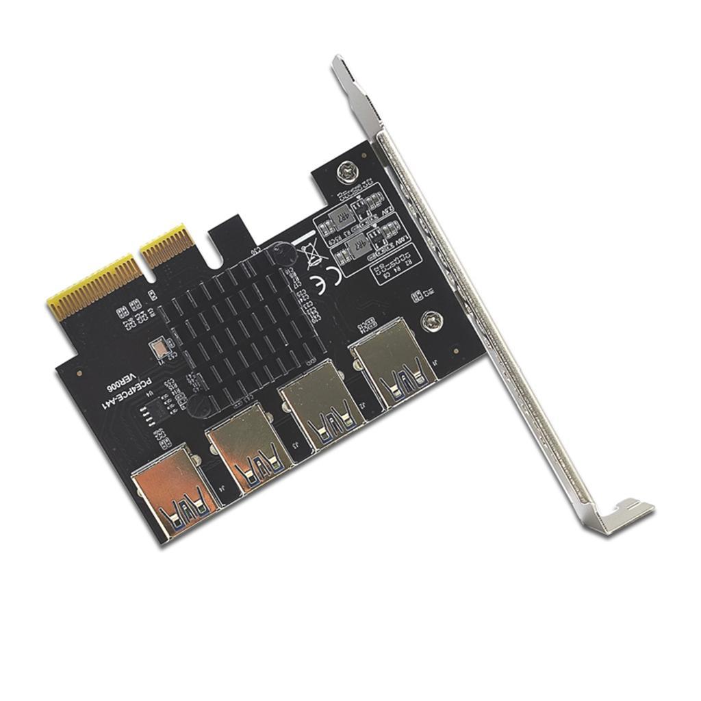 Pci-E 4x to 16x Riser Card 4x to 4 Pci-E   Expansion Card Board