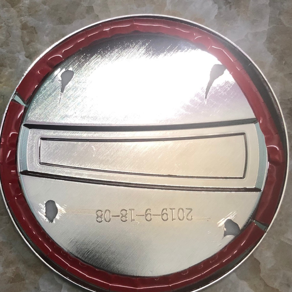 Ốp nắp bình xăng xe KIA SOLUTO 2019 - 2020 Santocar