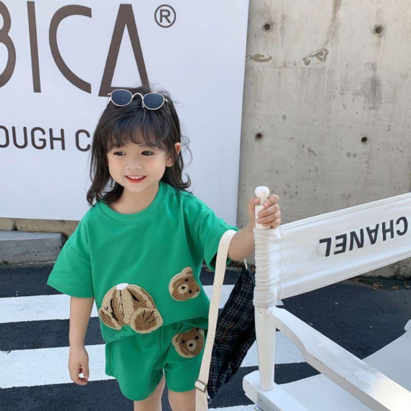 Bộ Gấu 3D bé trai bé gái