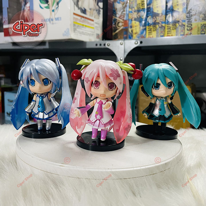 Mô hình nhân vật Miku Chibi - Figure Miku - mô hình miku chibi