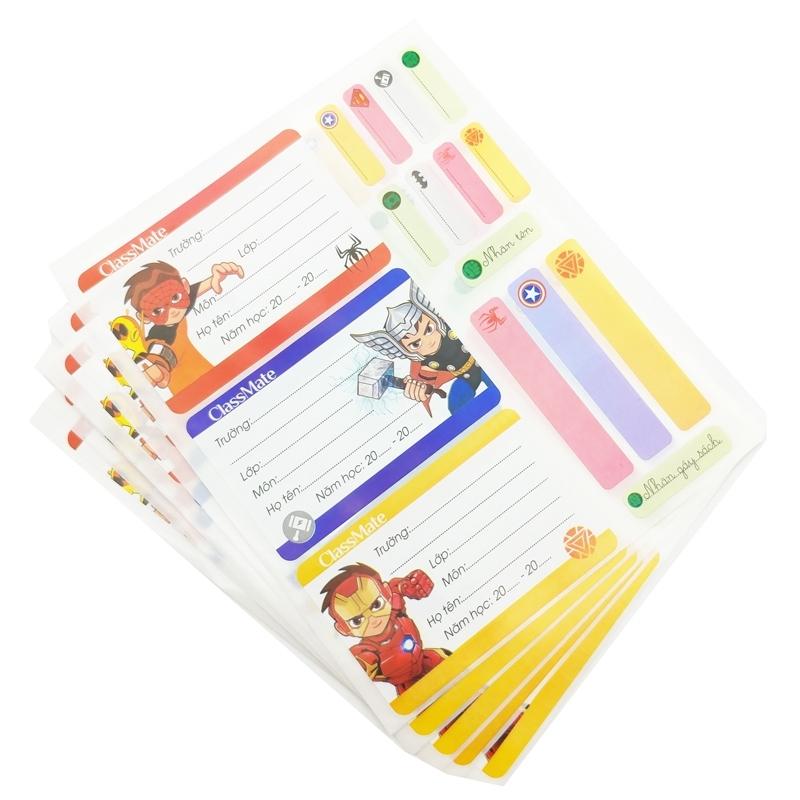 Hình ảnh Nhãn Vở Classmate Super Kid CL-NT227 (Mẫu Màu Giao Ngẫu Nhiên)