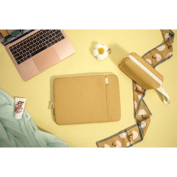 Túi Chống Sốc TOMTOC Organized Conner Armor + Pouch For Macbook Air/Pro 13 Inch Công Nghệ Sáng Chế Chống Sốc Tiên Tiến Hàng Chính Hãng