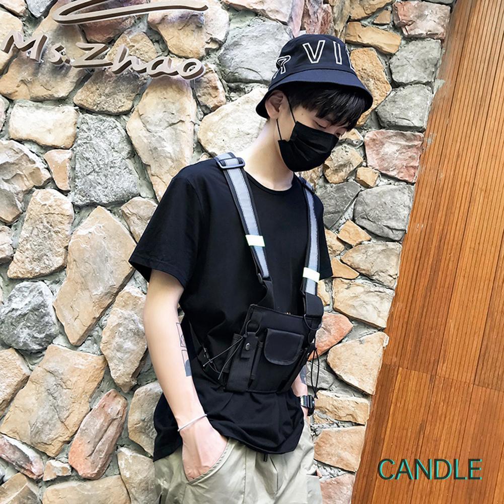 Balo bằng vải oxford đa năng phong cách hip hop dành cho unisex