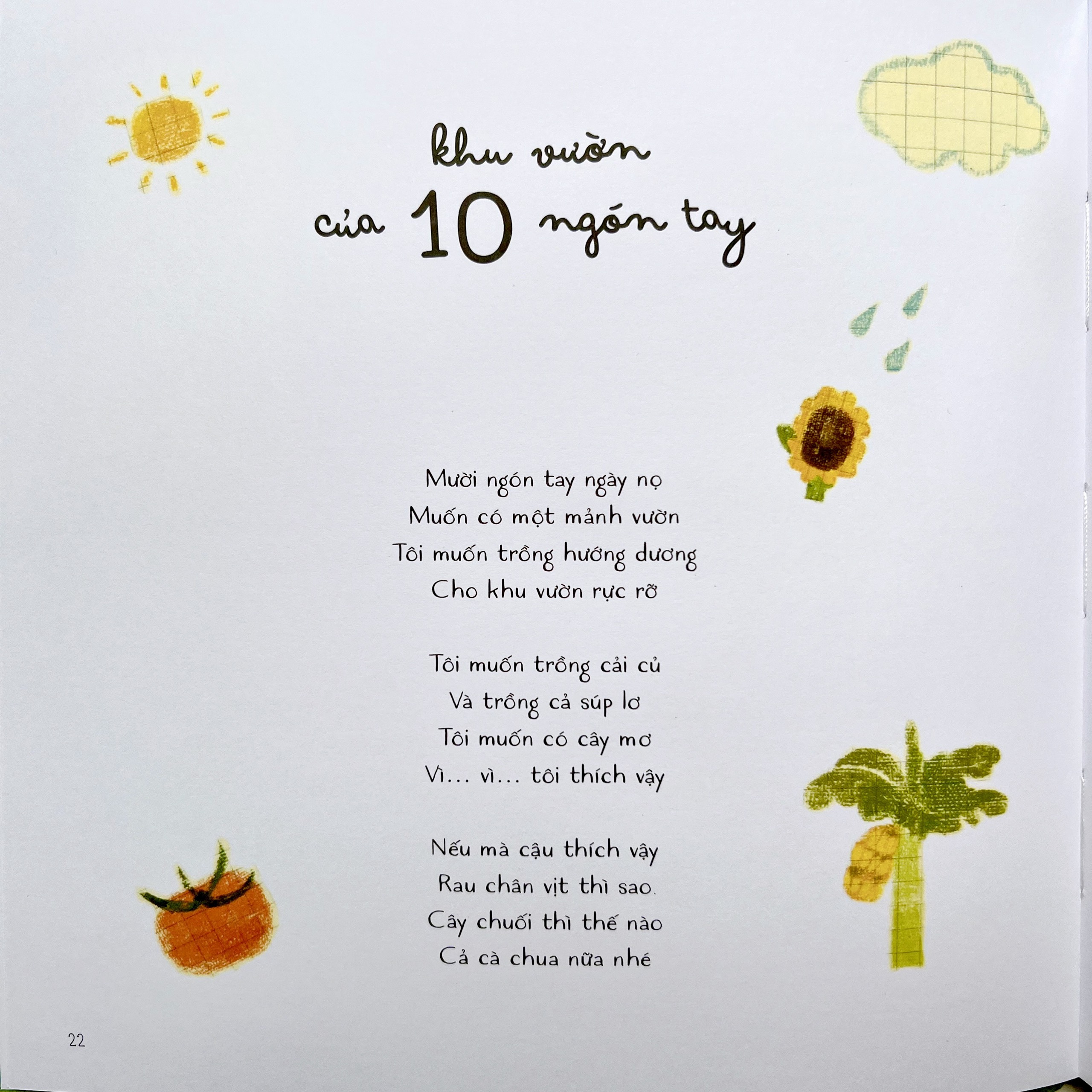 Sách Thơ Cho Bé - Vương Quốc Nhỏ Bí Mật - Bìa Cứng