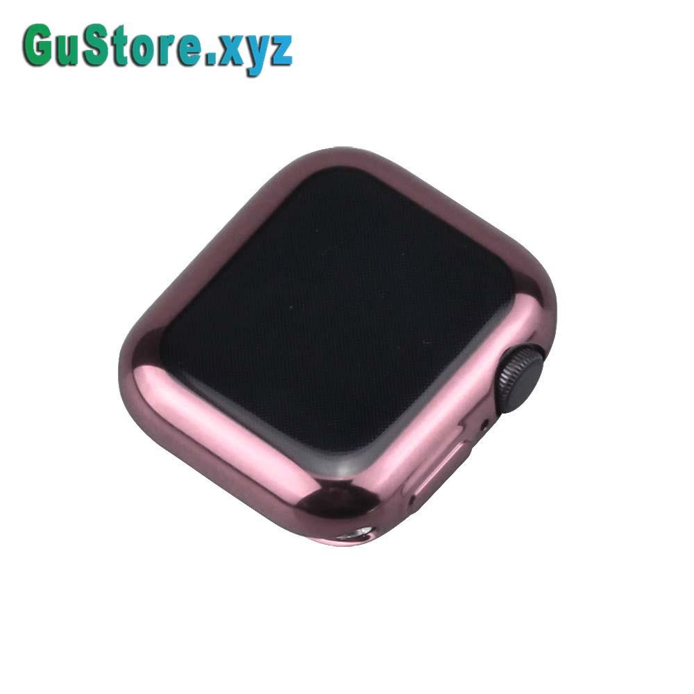 Ốp TPU dẻo full màn viền cao cấp dùng cho Apple Watch (CÓ MÀU XANH ĐỎ GIỐNG SERI 6) Gu Store ️️