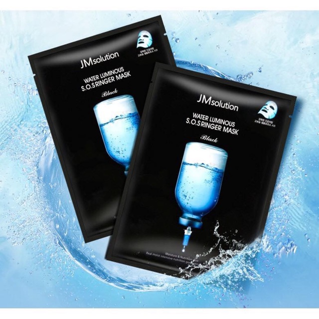 Combo 5 Mặt Nạ JM Solution Water Luminous S.O.S Ringer Mask 30ml x5