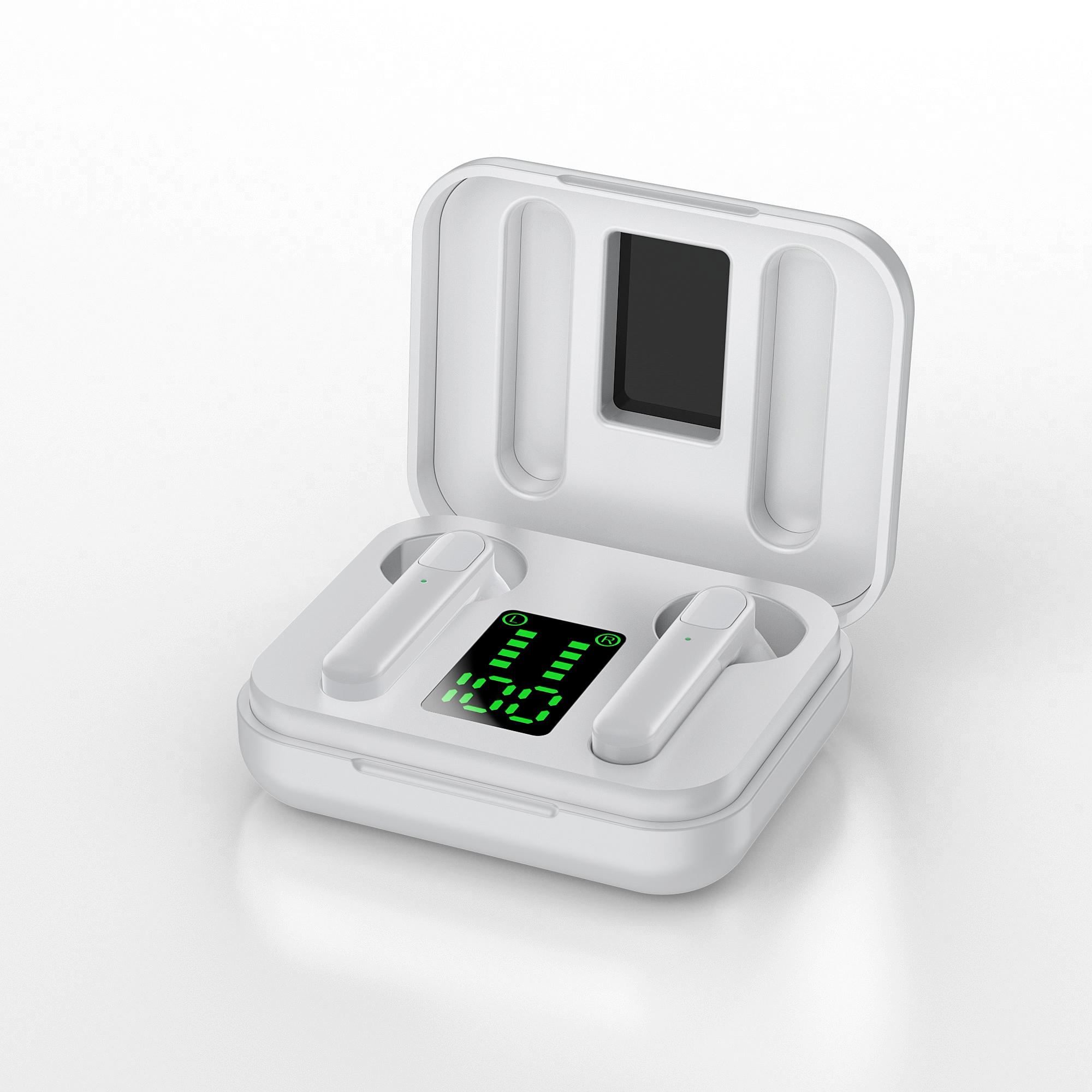 Mini  Bluetooth  5.0  Wireless  Headset Rechargeable Stereo Sports Earbuds