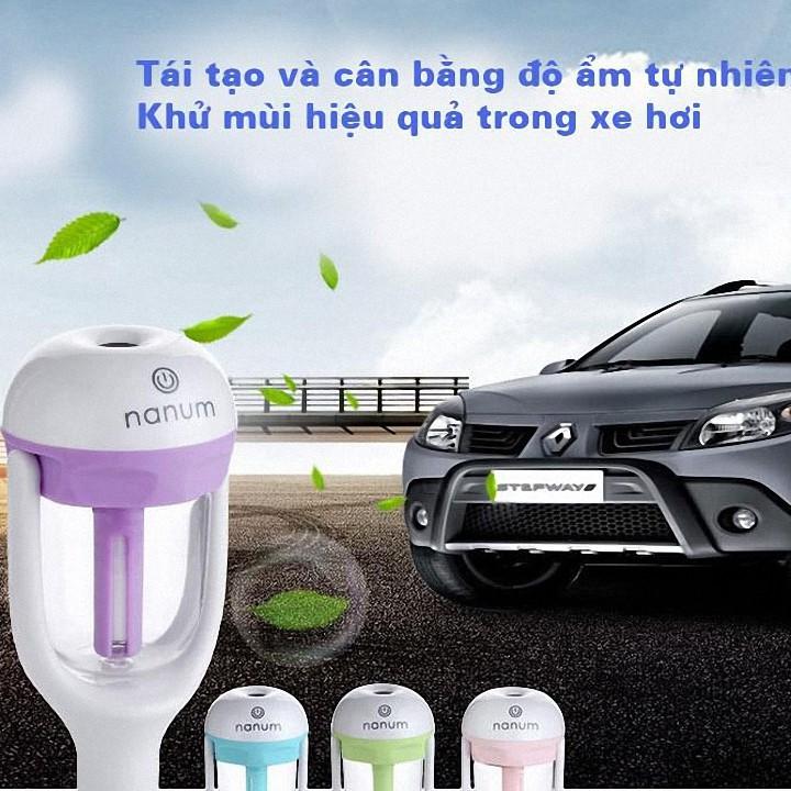 Máy Phun Sương Tạo Ẩm Trên Xe Ô Tô