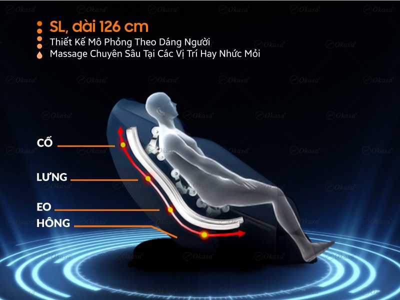 Ghế massage Okasa Os 666