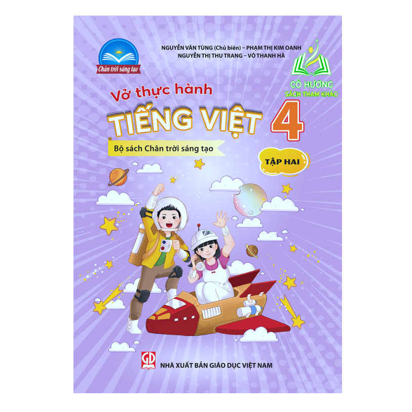 Sách - Combo Vở thực hành Tiếng Việt 4 tập 1+ 2 (Bộ sách Chân trời sáng tạo )