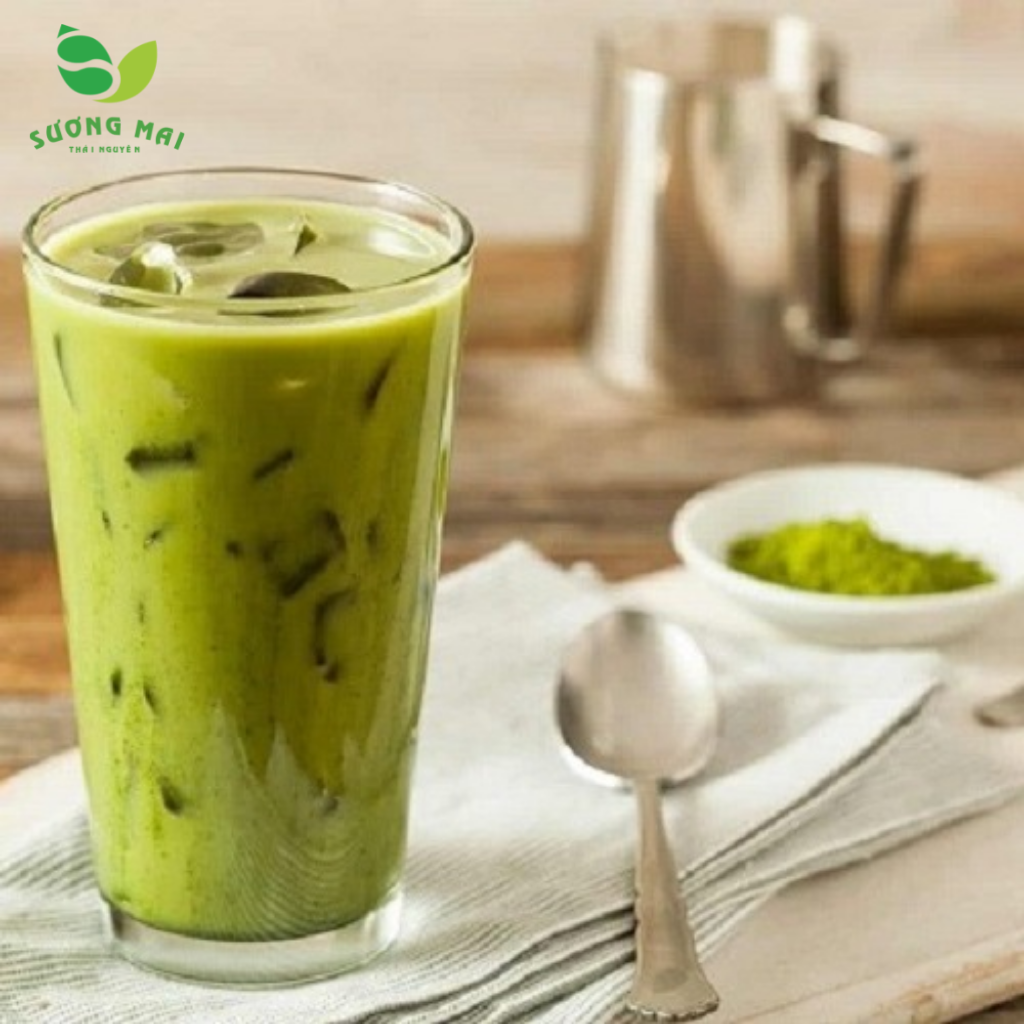 Matcha trà sữa ăn kiêng