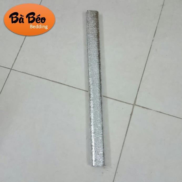 Giấy bạc dán bếp cách nhiệt chống thấm bền đẹp khổ 0.6 * 3m (Màu Bạc)