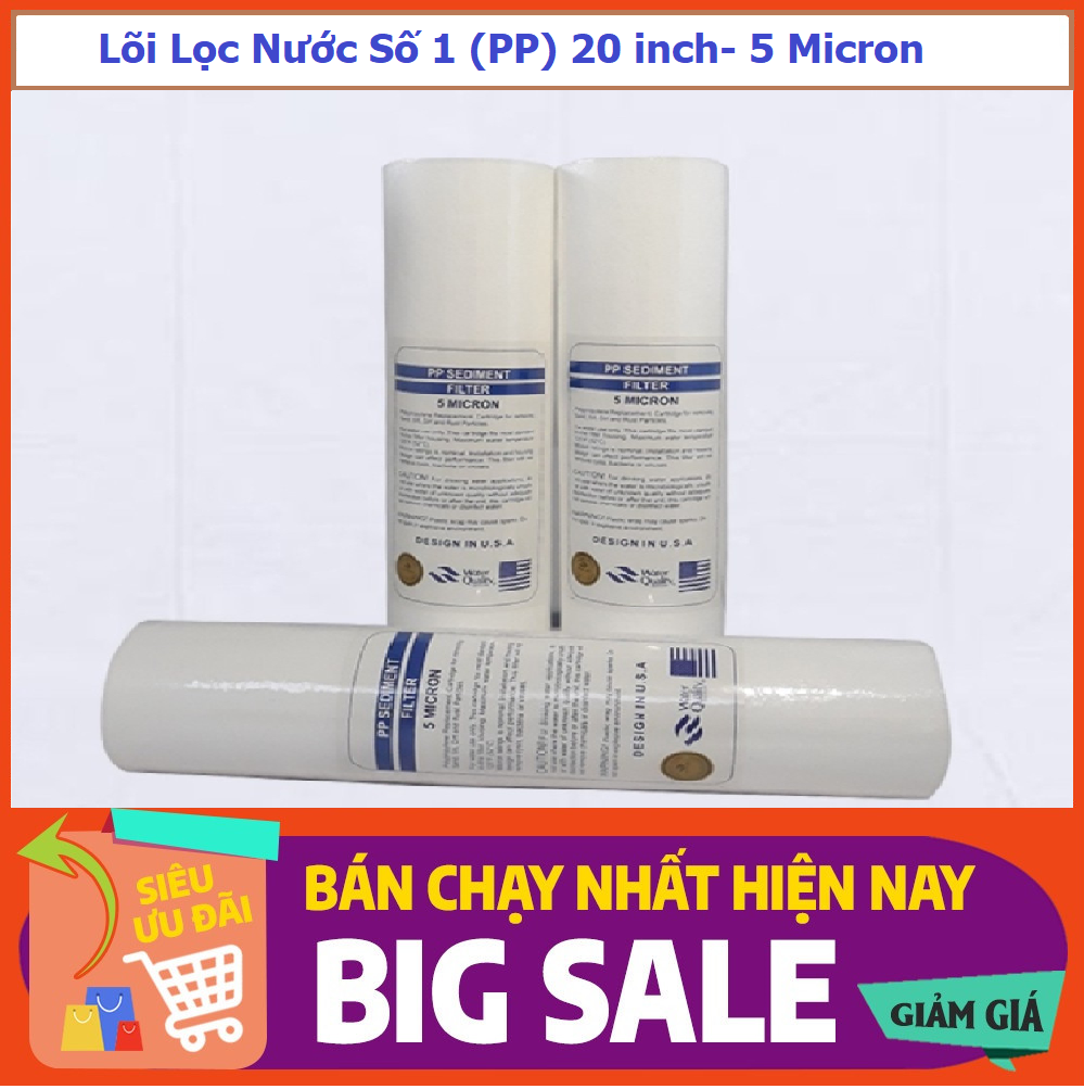 Lõi Lọc Số 1 (Lõi PP) 20 inch