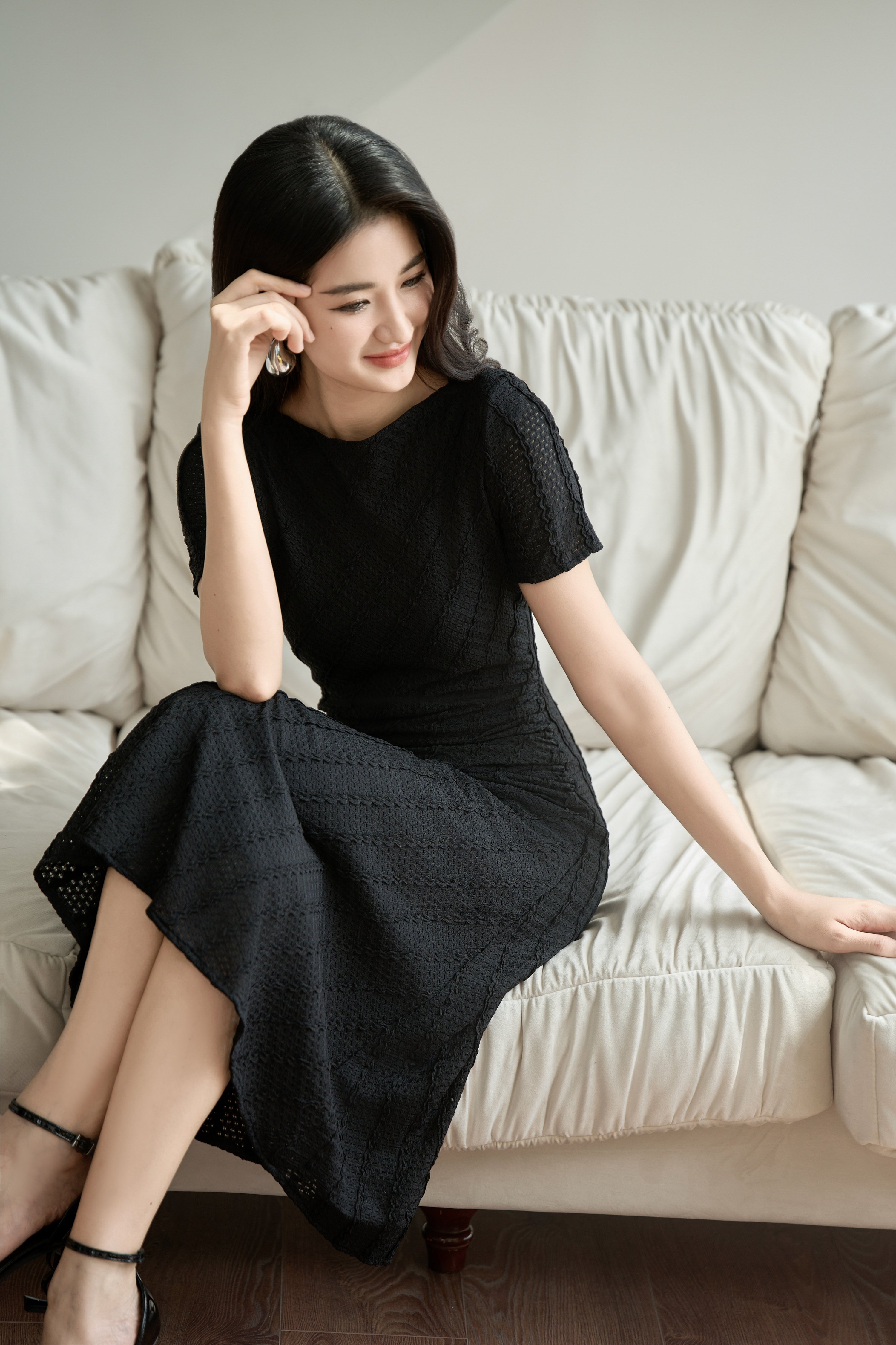 OLV - Đầm Brenna Black Dress