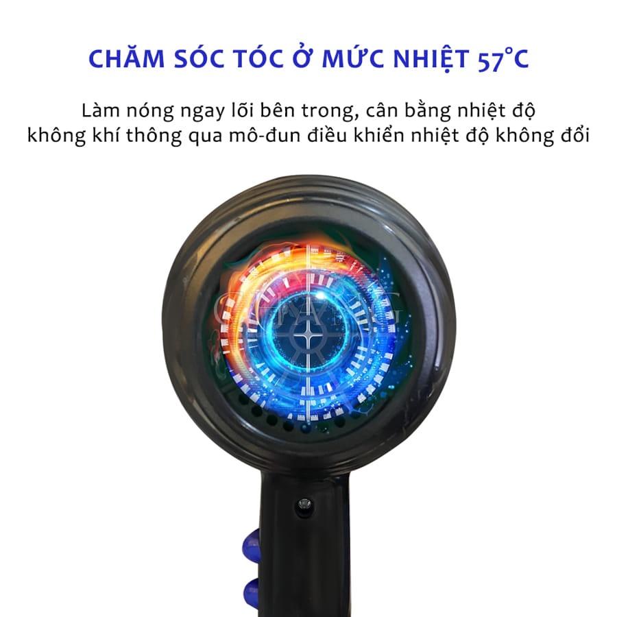 Máy Sấy Tóc DRYER Mode 8806 Công Suất 2000W - Máy Sấy Tóc Ion Âm 2 Chiều Nóng Lạnh Bảo Vệ Tóc