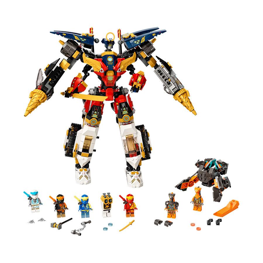 Đồ Chơi LEGO NINJAGO Bộ Đôi Chiến Giáp Dũng Mãnh 71765