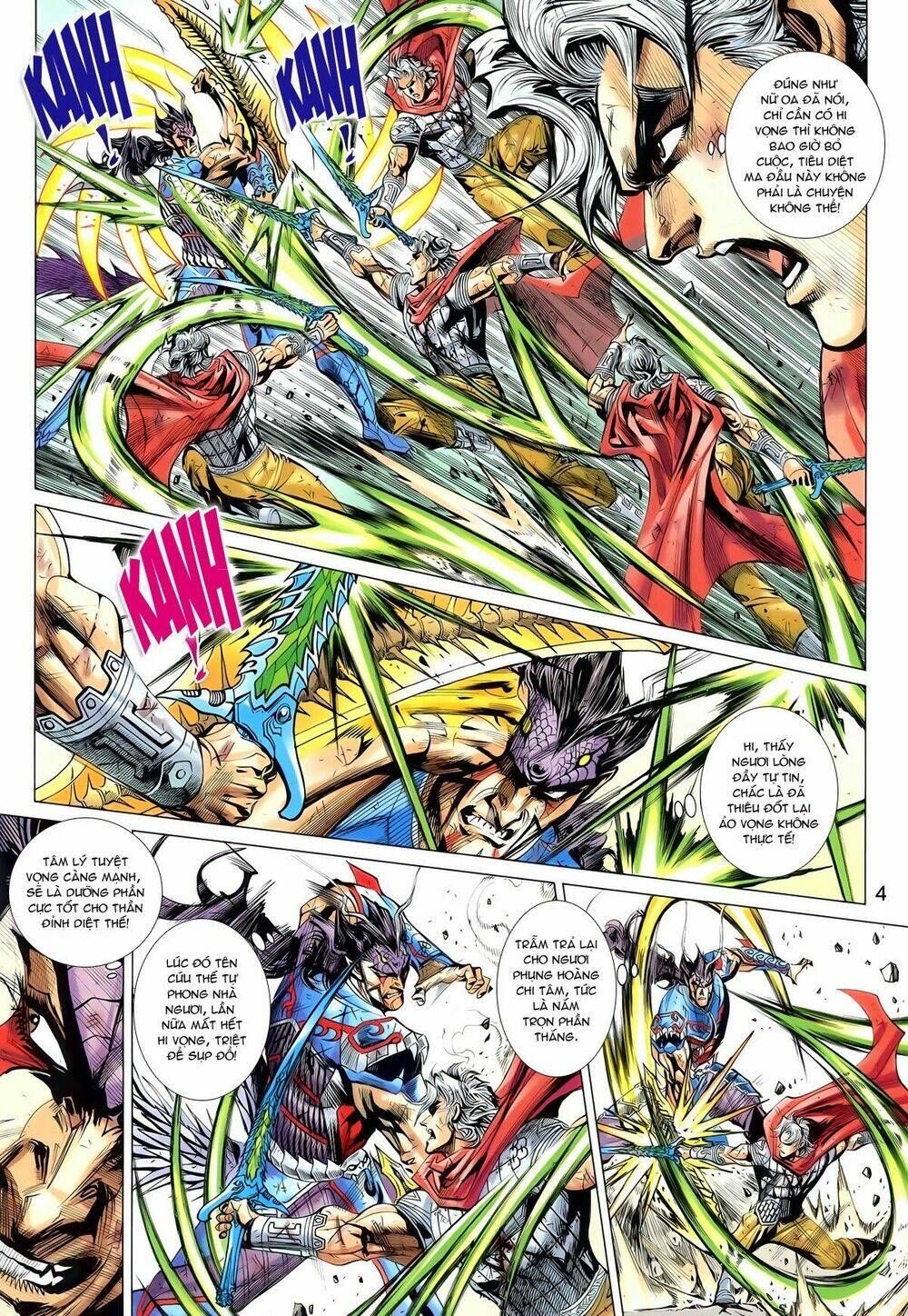 thần binh vấn thiên chapter 28 4