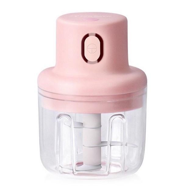 Máy Xay Mini Cầm Tay Đa Năng_ Dung Tích 250Ml,Sạc Pin Cao Cấp Xay Tỏi Ớt, Hành, Rau Củ Quả Tiện Dụng - Loại Tốt