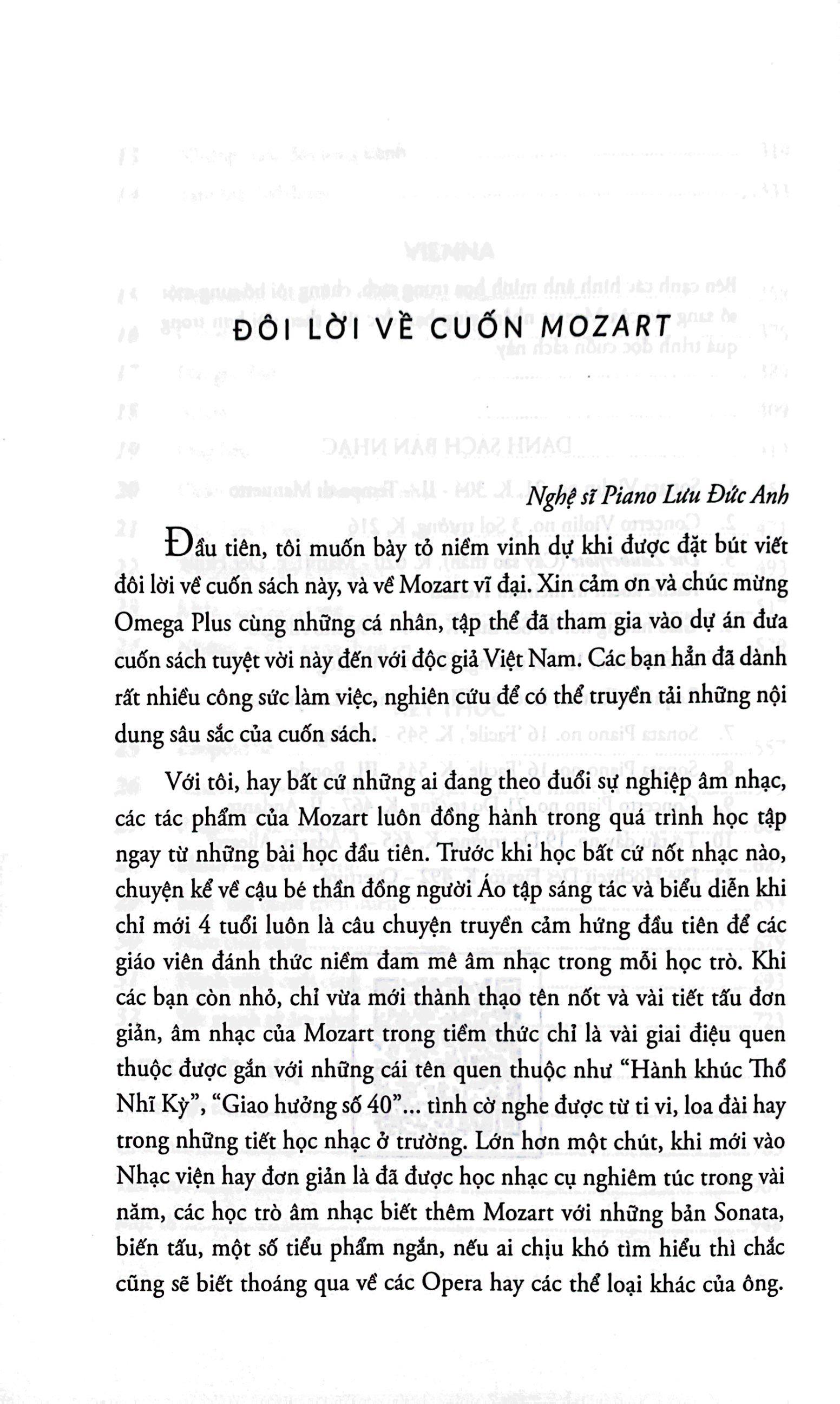 Sách Mozart