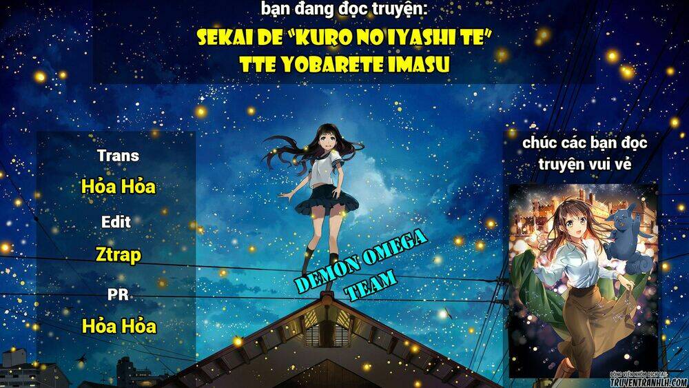 isekai de "kuro no iyashi te" tte yobarete imasu chapter 15 1