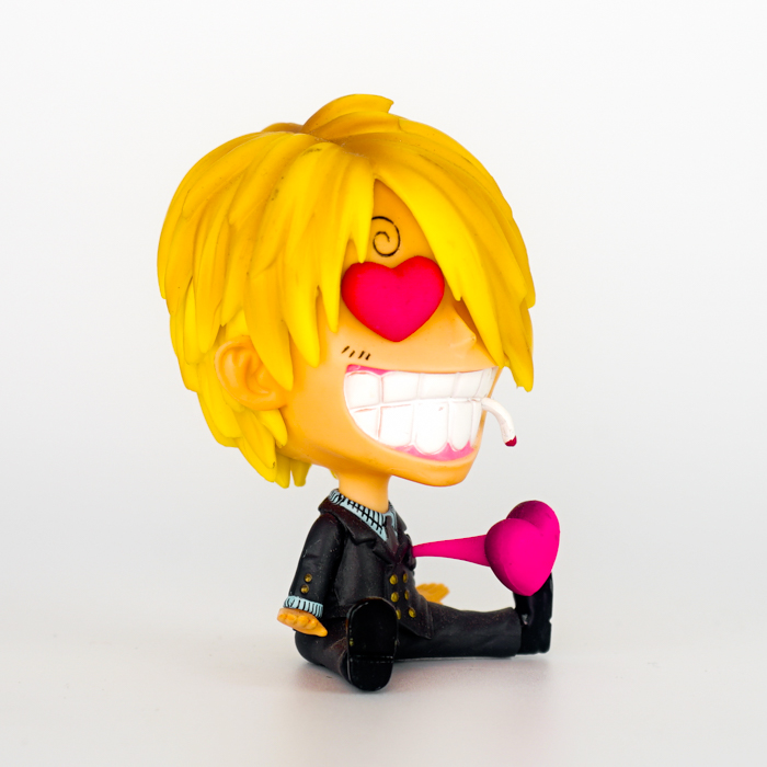 Mô Hình One Piece - Sanji Chibi Trái Tim