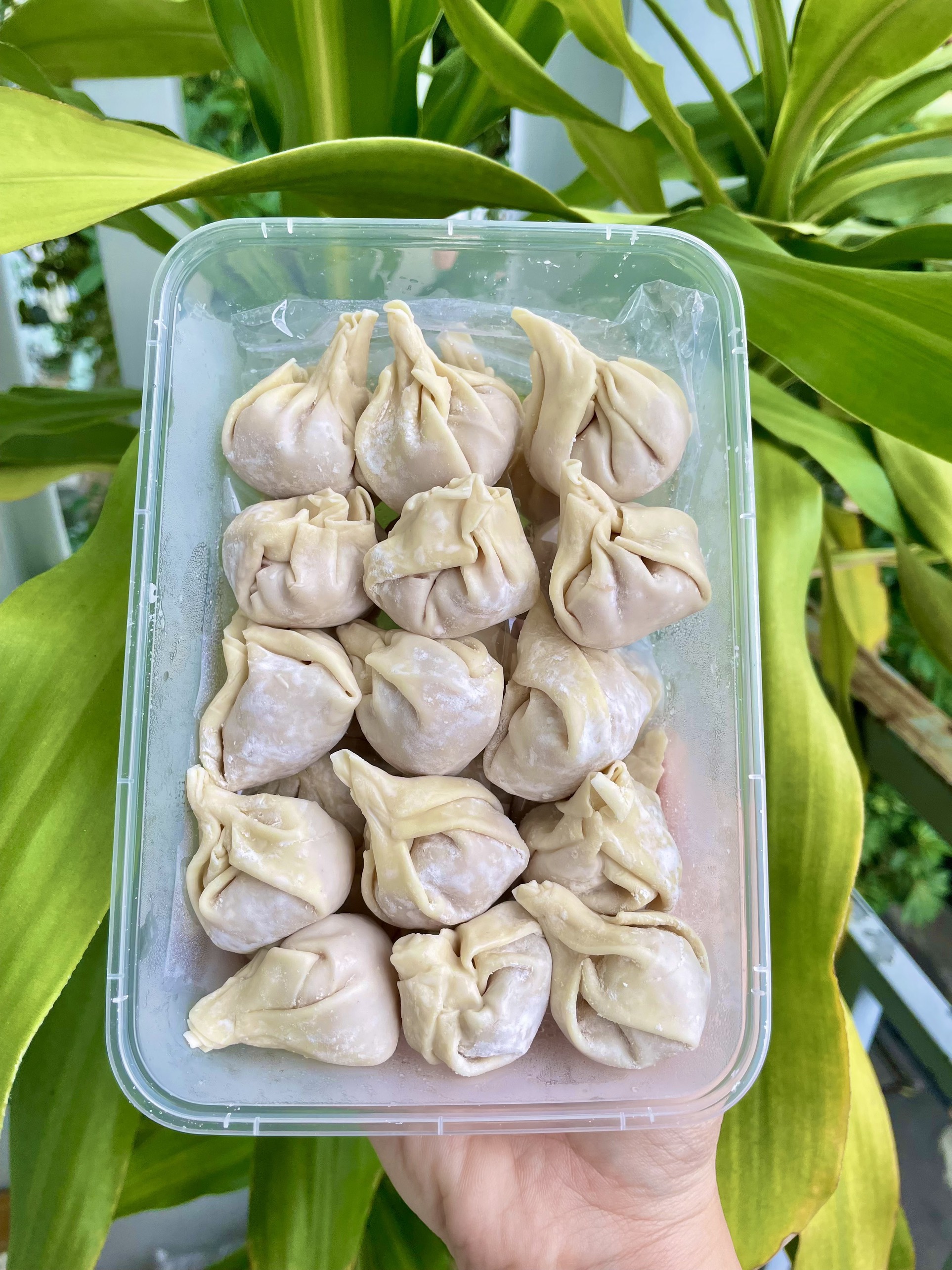 Hoành thánh tôm thit nhà làm loại ngon không bở hộp 30v