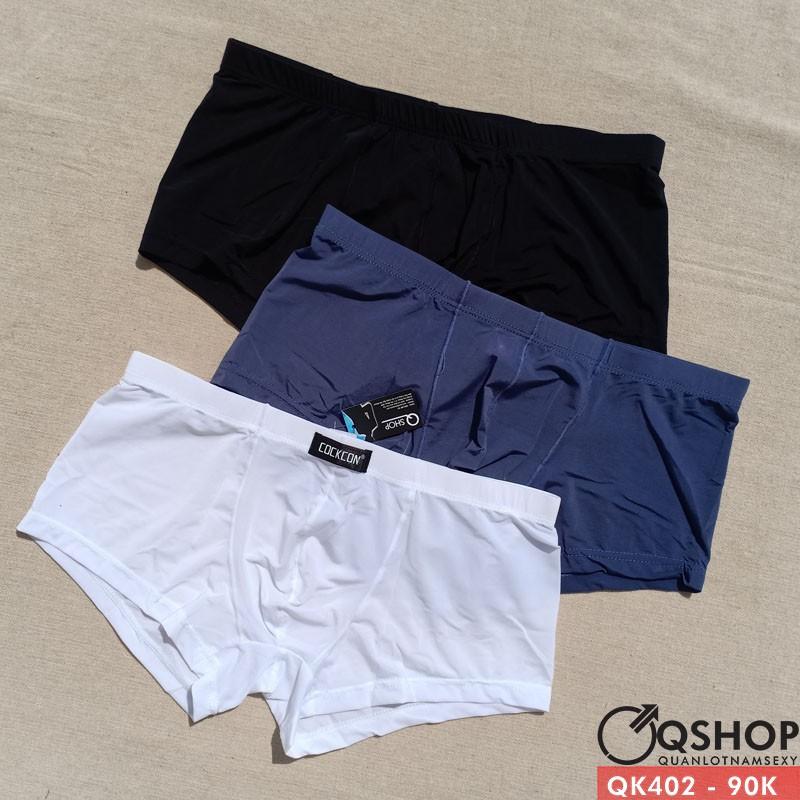 QUẦN BOXER THUN LẠNH MỎNG THOÁNG MÁT QX402
