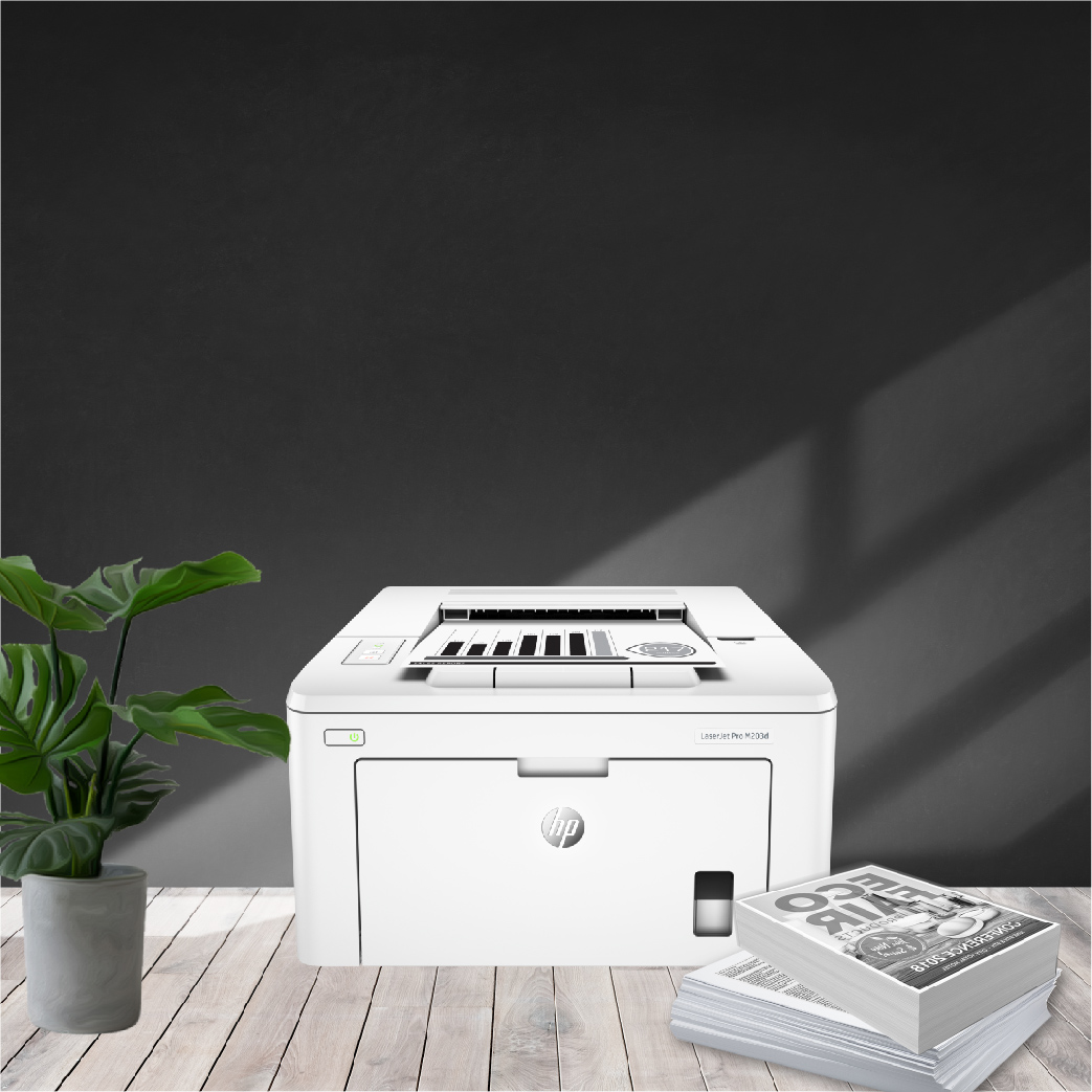 Máy in HP LaserJet Pro M203d ( G3Q50A ) In Đảo Mặt Tự Động - Hàng Chính Hãng