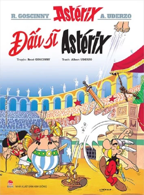 Sách - Astérix - Đấu Sĩ Astérix