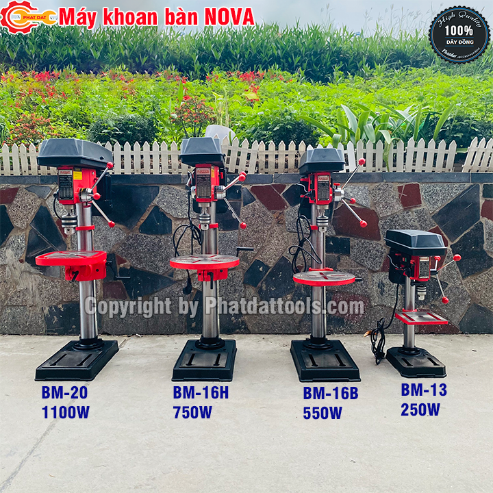 Máy Khoan Bàn BM-16H - 750W cao 1m2