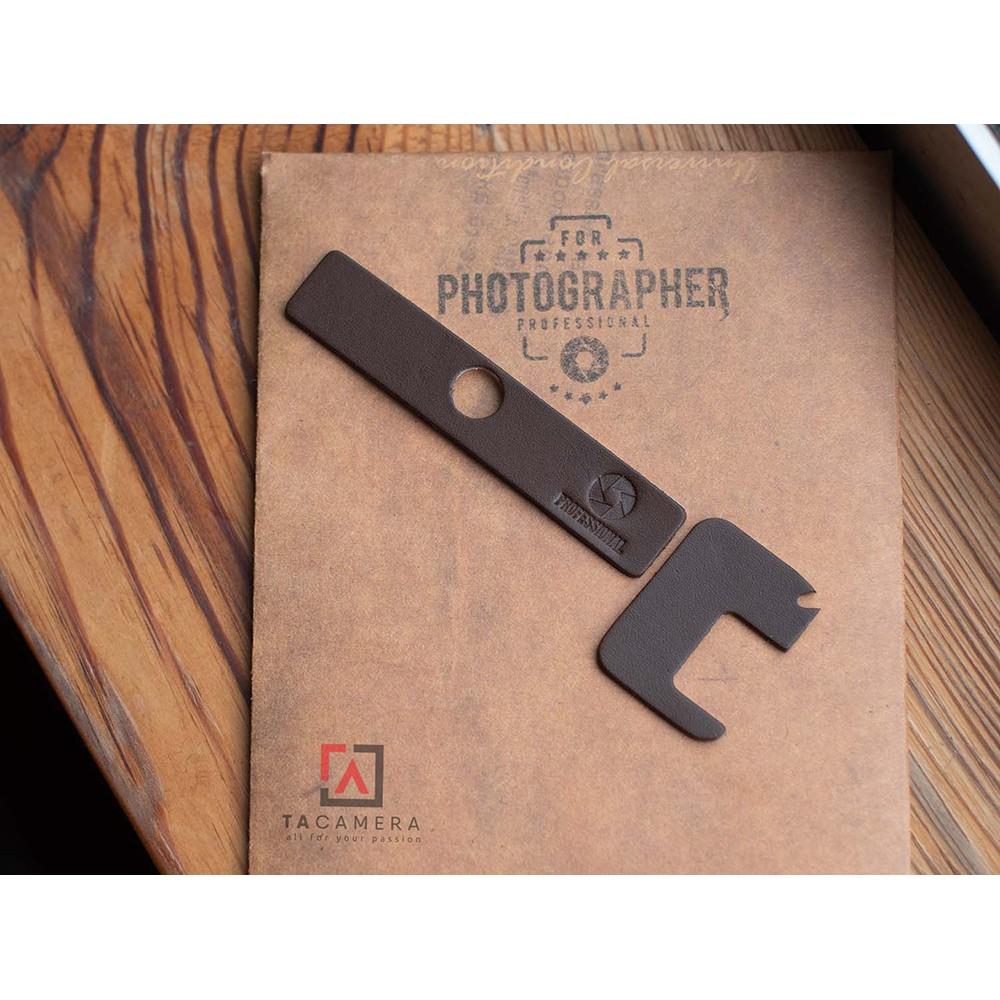 Miếng Dán Đế Da Máy Ảnh Da Bò Thật - For Nikon