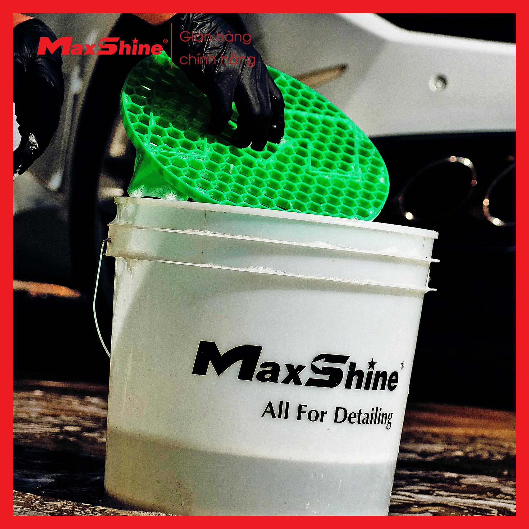 Lưới lọc lắng cát dùng cho xô rửa xe Maxshine MSK001 được làm bằng chất liệu nhựa PP dẻo dai, trọng lượng nhẹ