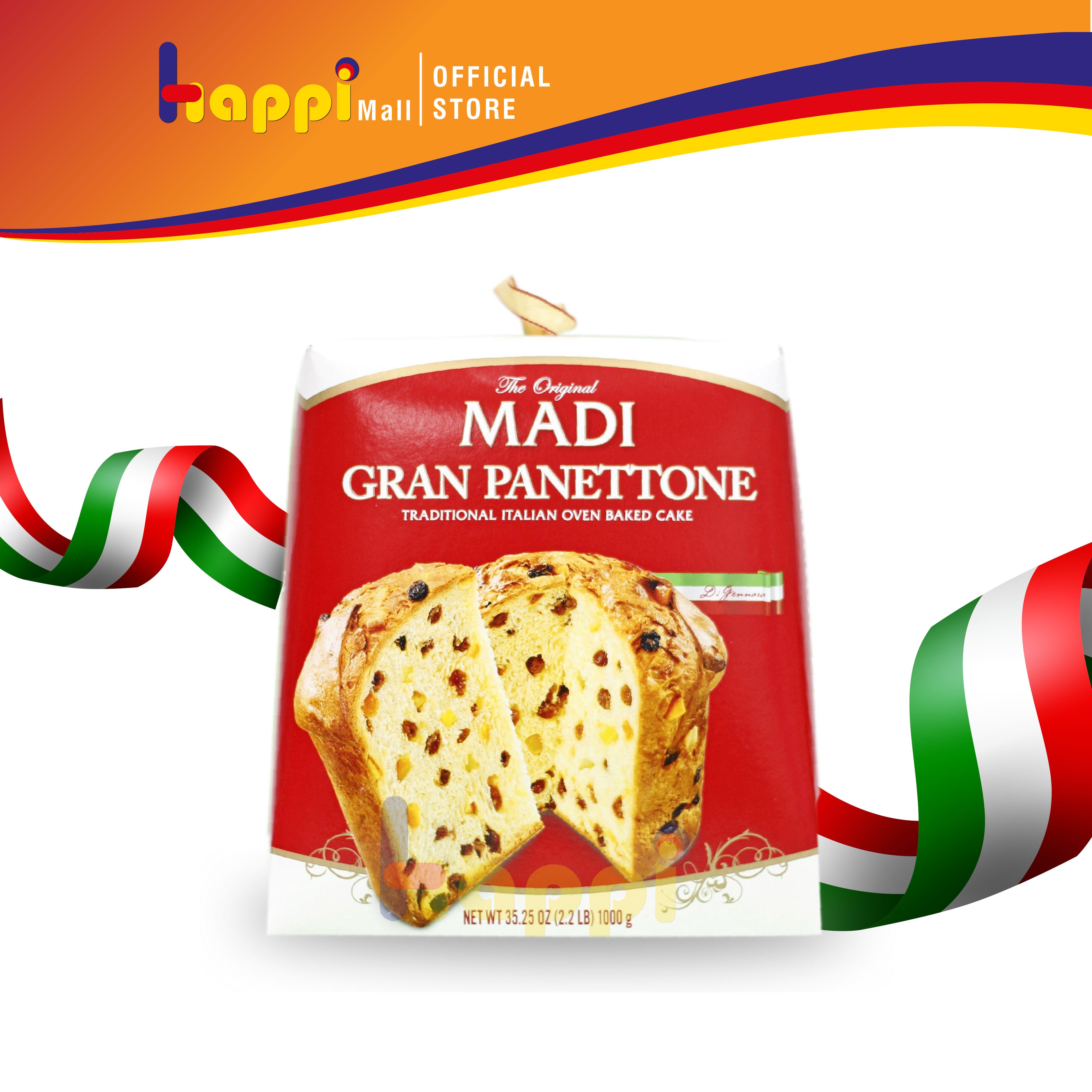 Bánh Madi Gran Panettone Italian Cake (1000g)